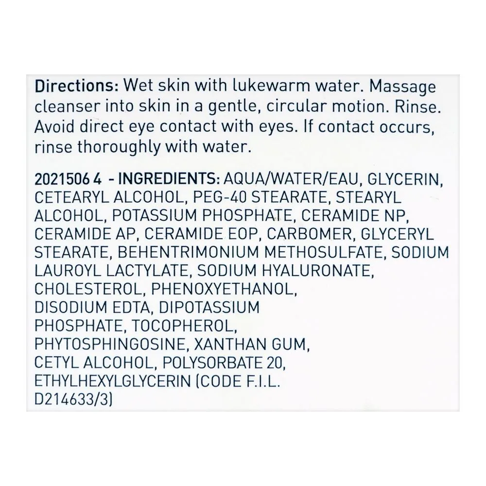 Comfortable casual cerave hydrating facial cleanser, normal to dry skin, 355ml