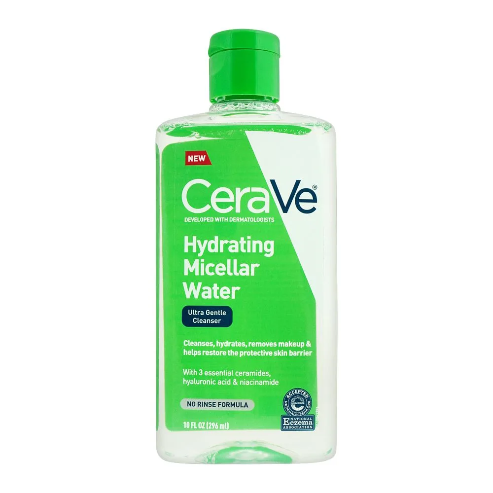CeraVe Hydrating Micellar Water Ultra Gentle Cleanser, 296ml