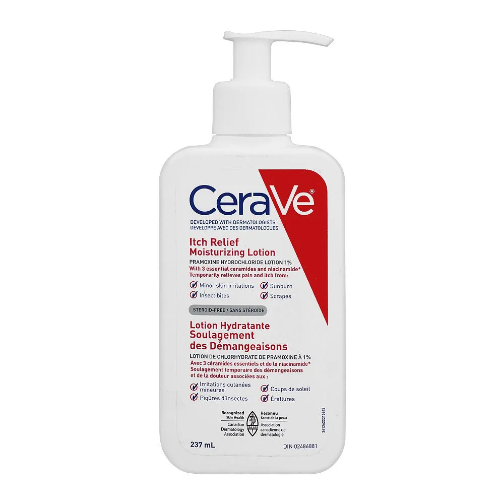 CeraVe Itch Relief Moisturizing Lotion, 237ml