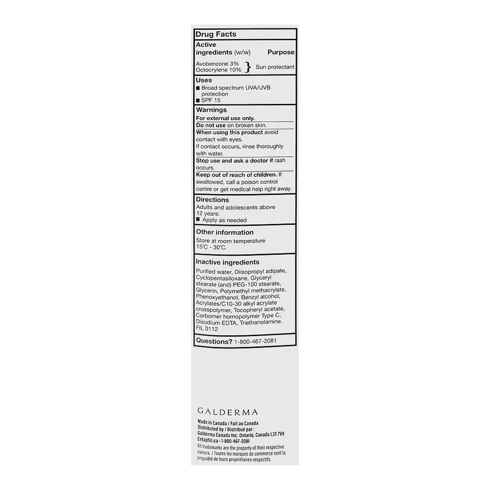 Comfortable casual cetaphil daily facial moisturizer, paraben & fragrance free, spf 15, broad spectrum, all skin types, 120ml