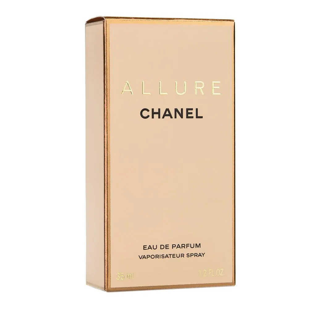 Side view of chanel allure femme, eau de parfum, for women, 35ml
