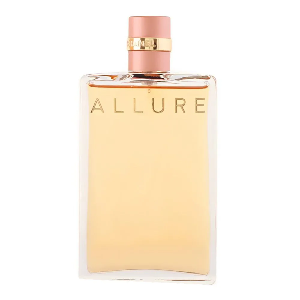 Close-up design of chanel allure femme, eau de parfum, for women, 35ml