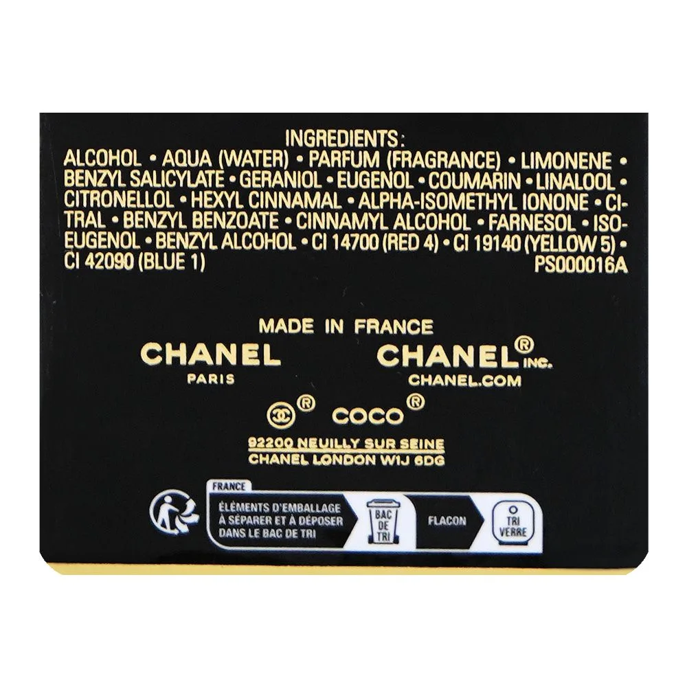 Comfortable casual chanel coco spray, eau de toilette, for women, 50ml