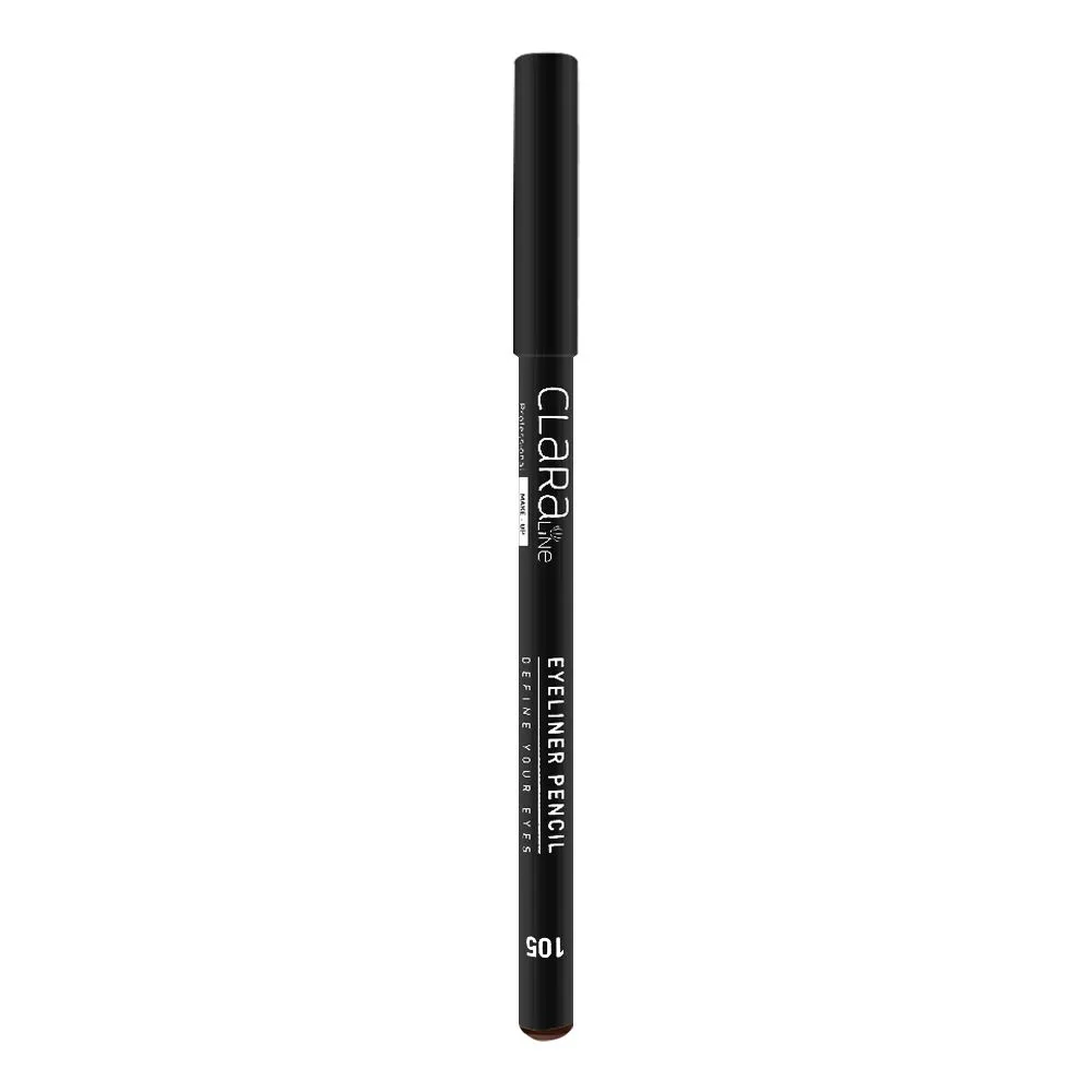 Side view of claraline profional define your eyes eyeliner pencil, 105