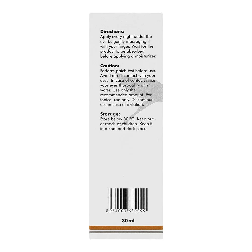 Comfortable casual claree de-puffing caffeine + egcg serum, for dark circles, fine lines & puffiness, 30ml