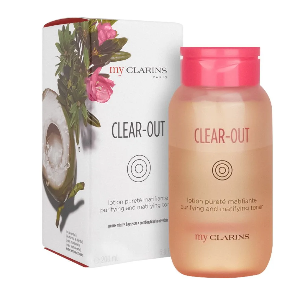 Clarins My Clarins Clear-Out Purifying And Matifying Toner, 200ml