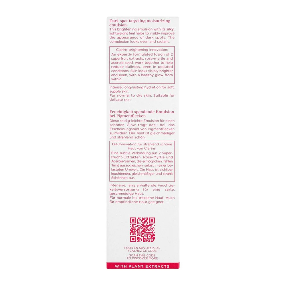 Comfortable casual clarins paris bright plus dark sport-targeting moisturizing emulsion, 75ml