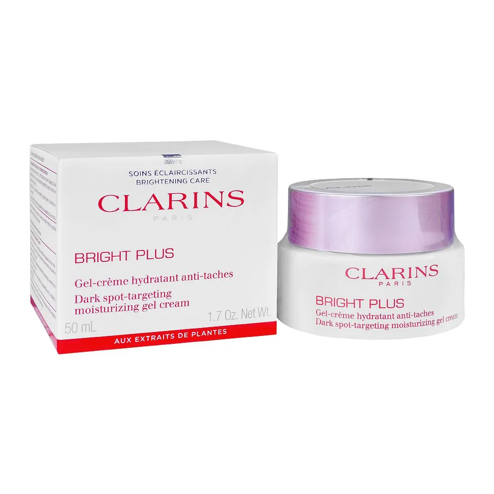Clarins Paris Bright Plus, Dark Spot Targeting Moisturizing Gel Cream, 50ml