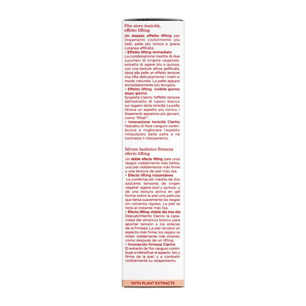 Comfortable casual clarins paris extra -firming phyto serum, 50ml