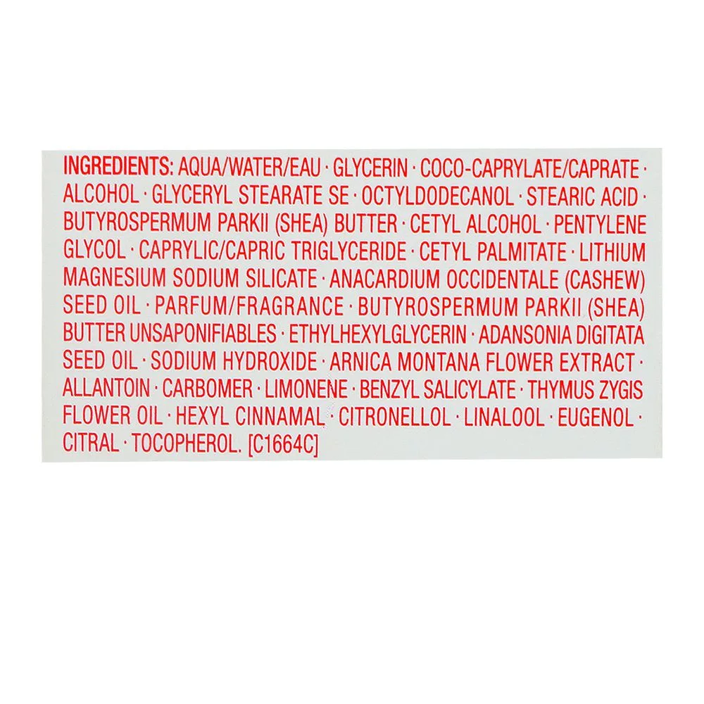 Close-up design of clarins paris foot beauty moisturizing treatment cream, 125ml