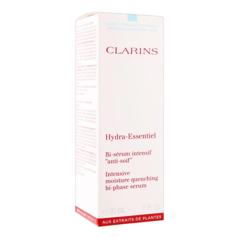 Comfortable casual clarins paris hydra-essentiel intensive moisture bi-phase serum, 30ml