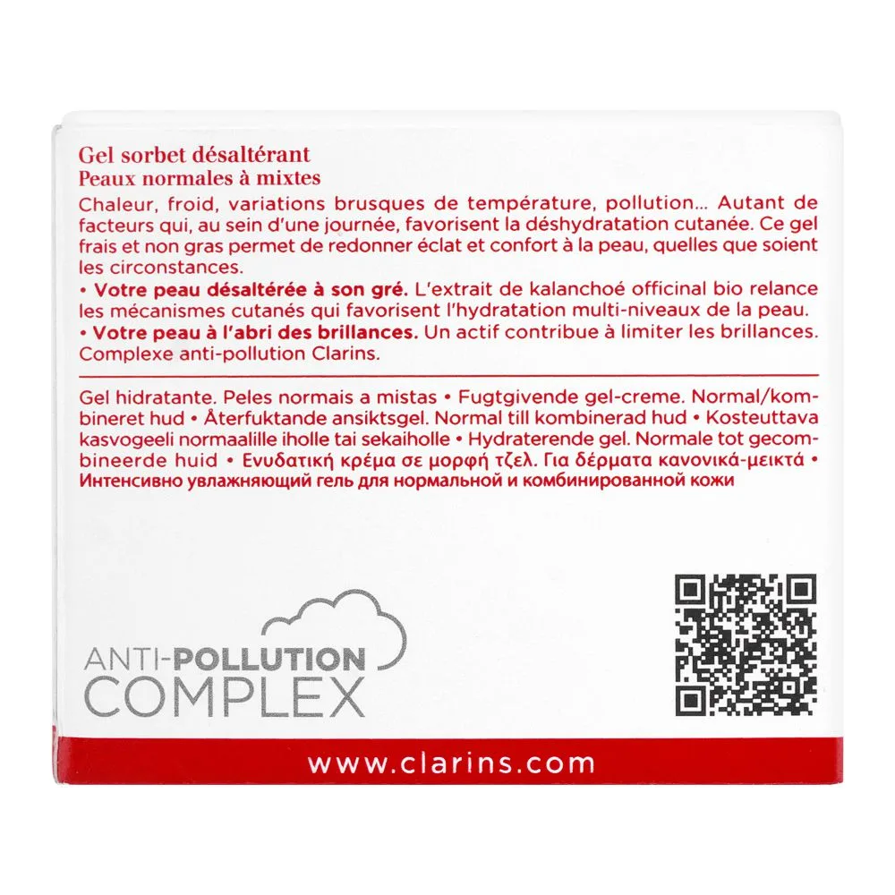 Comfortable casual clarins paris hydra-essentiel moisturizes and quenches cooling gel normal to combination skin, 50ml