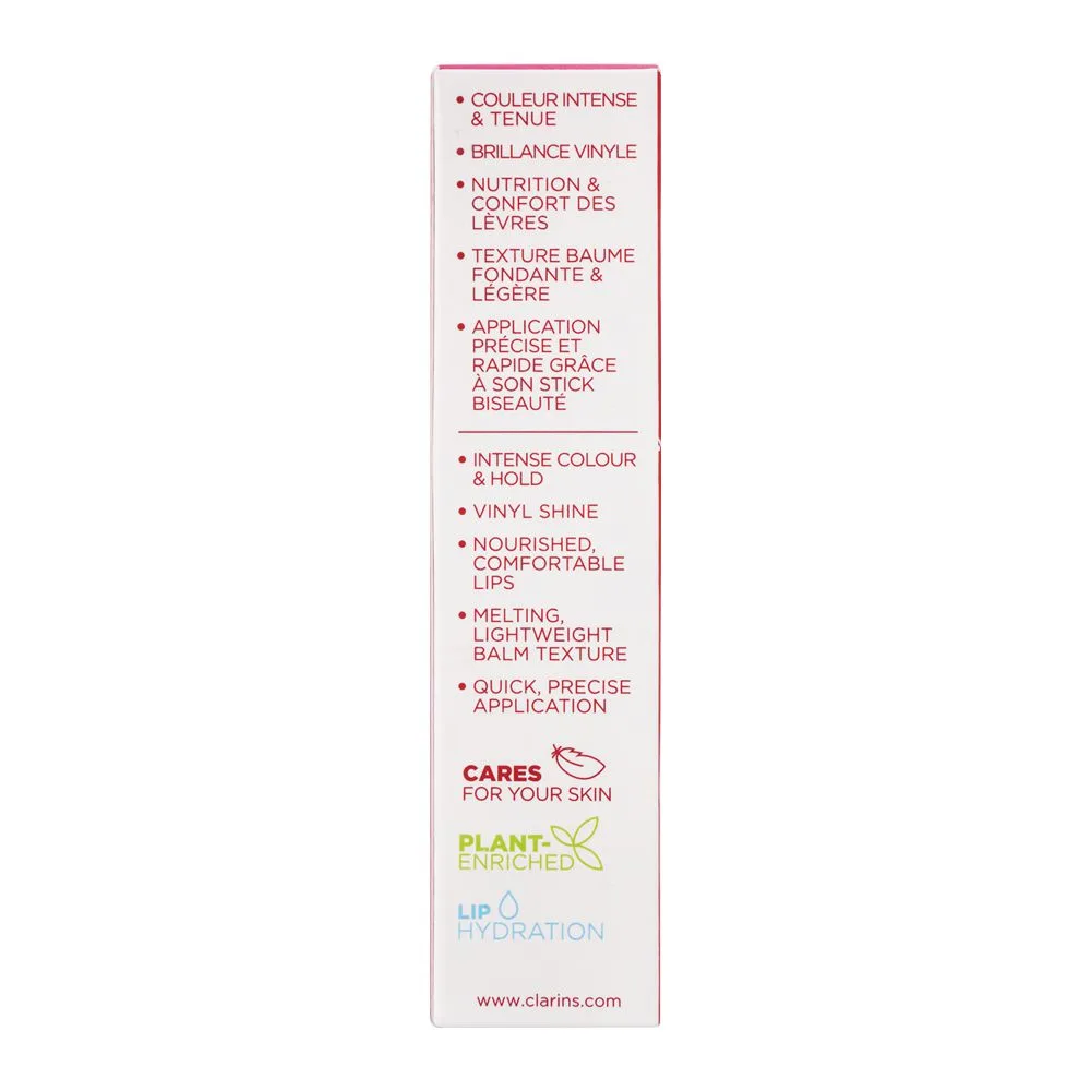 Comfortable casual clarins paris joli rouge lacquer intense colour lip balm, 754l deep red