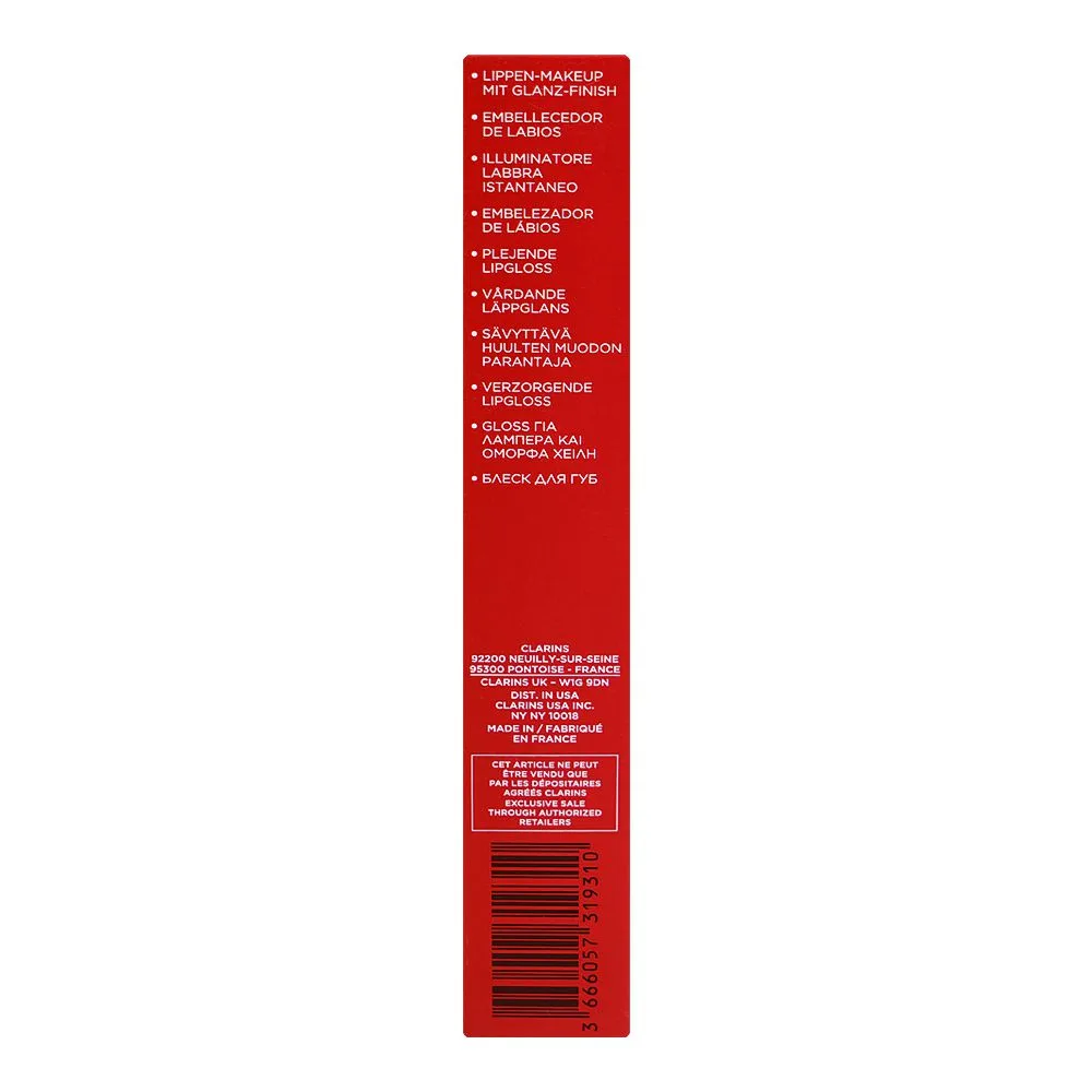 Comfortable casual clarins paris lip perfector balm with shea butter, 23 pomegranate glow, 12ml