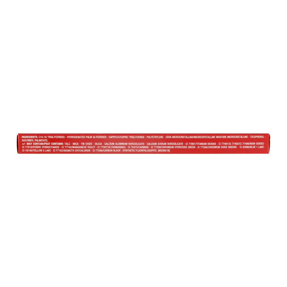 Close-up design of clarins paris long lasting khol eye pencil with brush & sharpener, 01 carbon black