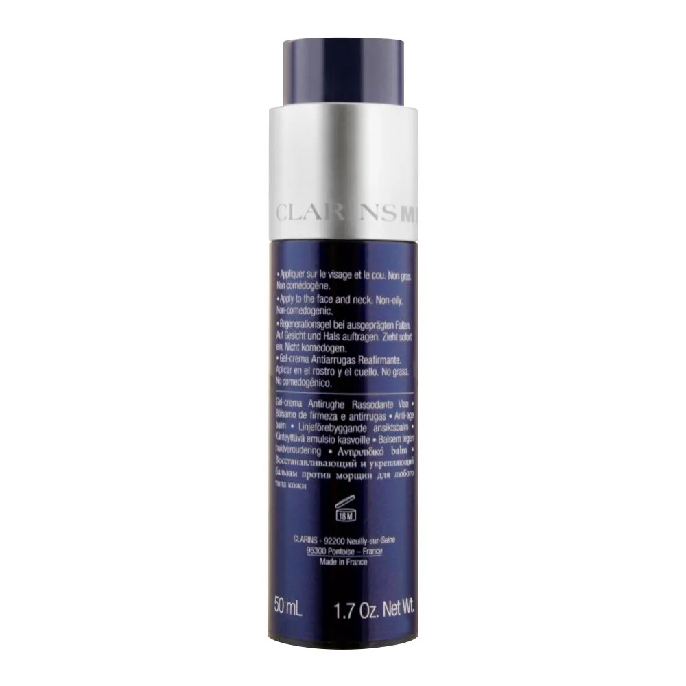 Side view of clarins paris men line-control balm, 50ml