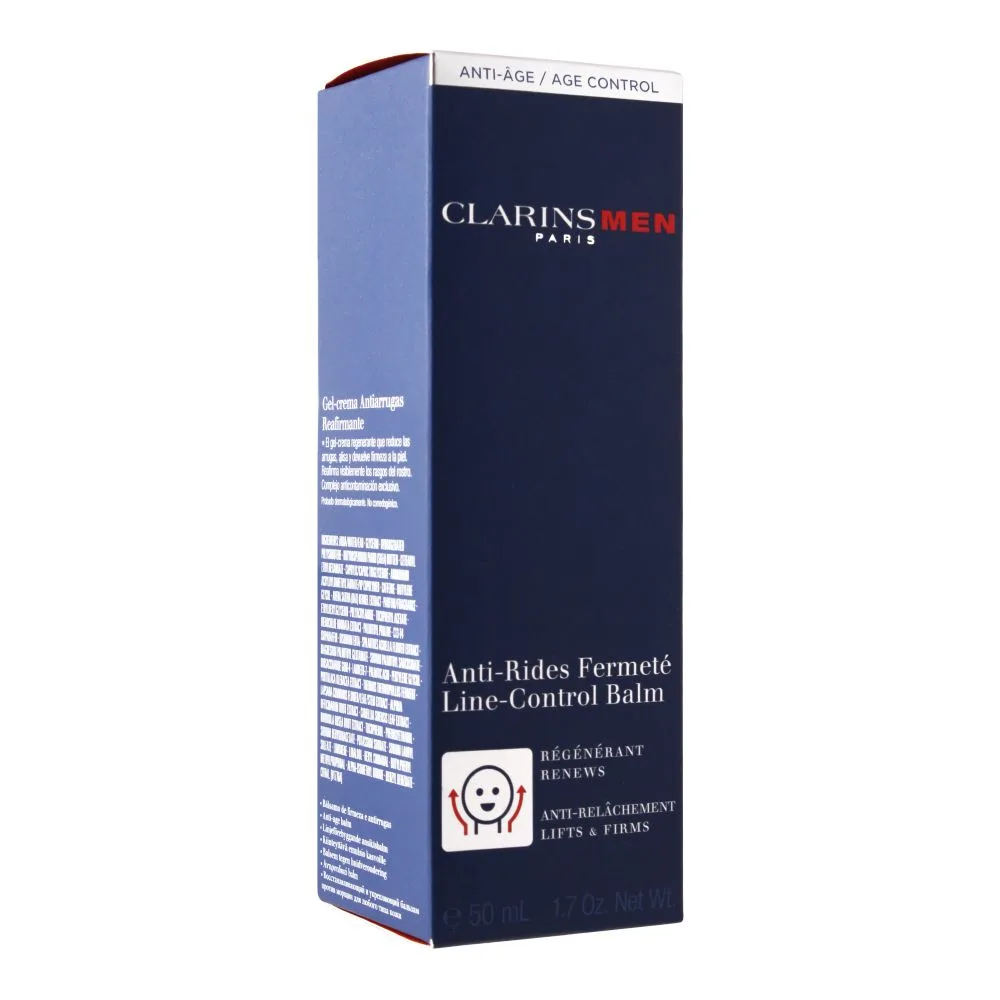 Comfortable casual clarins paris men line-control balm, 50ml