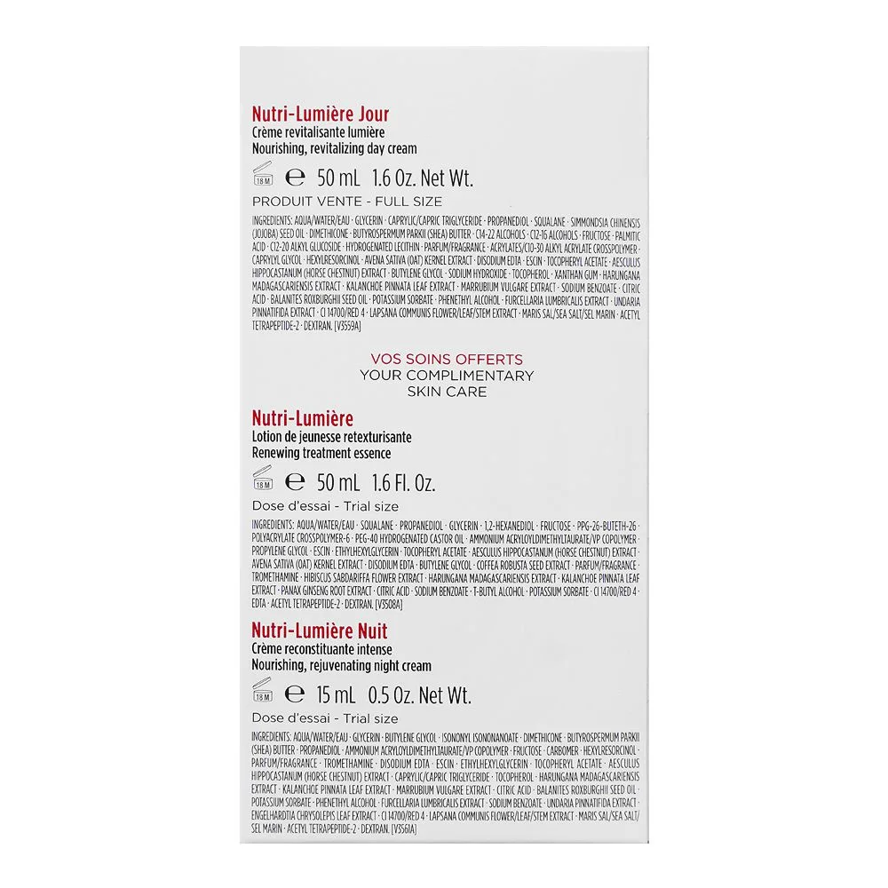 Premium everyday wear clarins paris mes essentials, nutrition & vitalite set