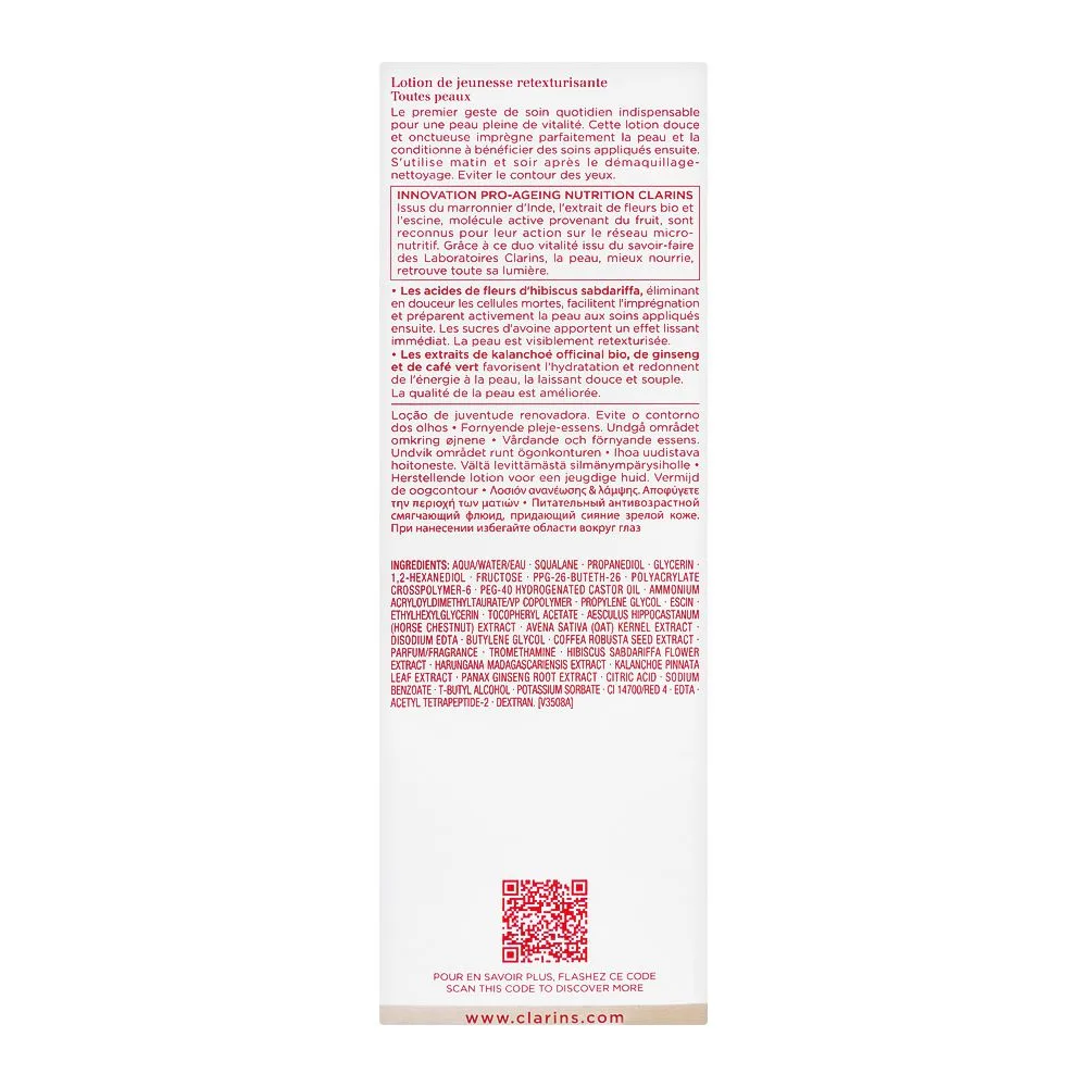 Comfortable casual clarins paris nutri-lumiere renewing treatment essence 200ml