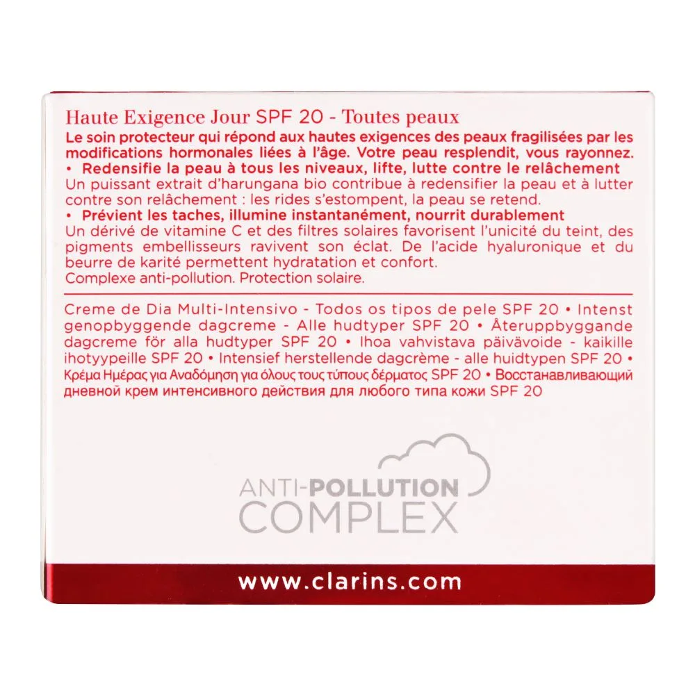 Comfortable casual clarins paris super restorative day cream, spf 20, all skin types, 50ml