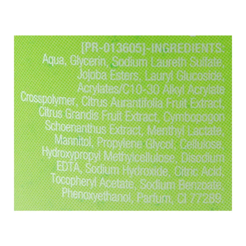Comfortable casual clean & clear morning energy shine control daily facial scrub, oil-free, 150ml