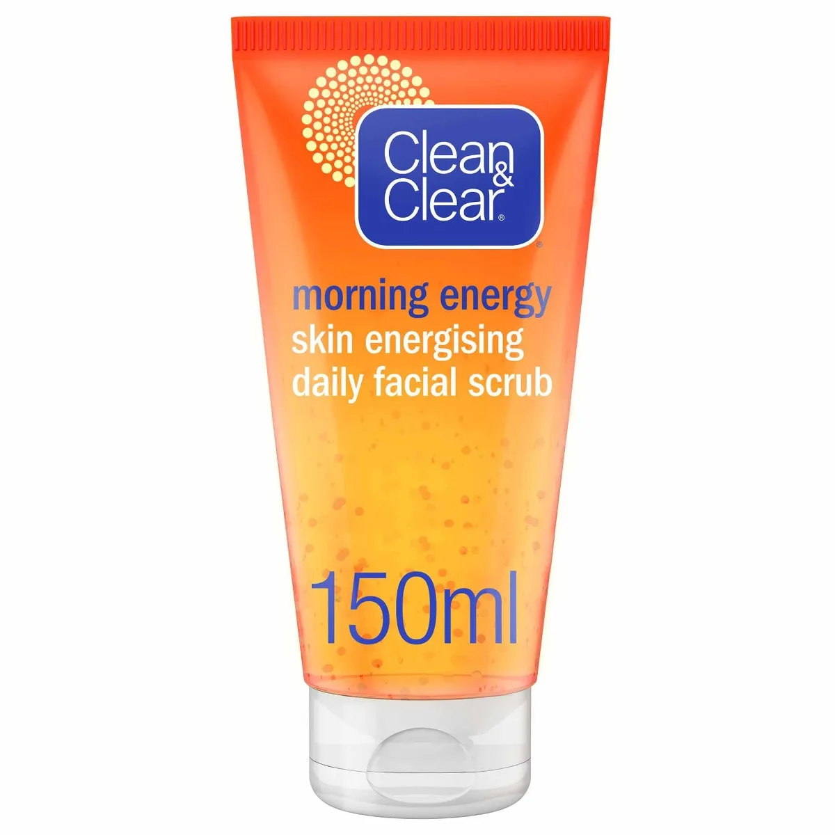 Close-up design of clean & clear morning energy shine control daily facial scrub, oil-free, 150ml