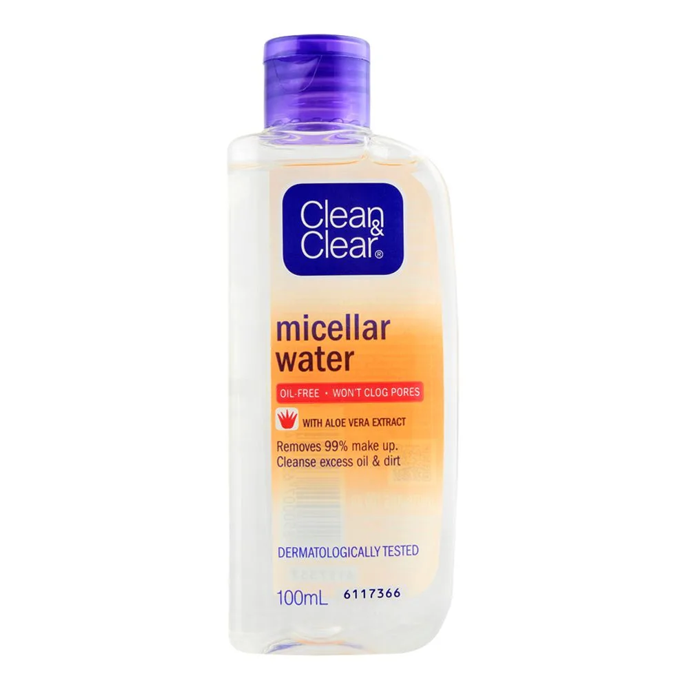 Clean & Clear Oil Free Micellar Water, 100ml