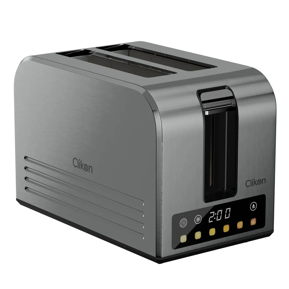 Clickon 2 Slice Smary Bread Toaster, 750W, 220-240V, Ck-2460