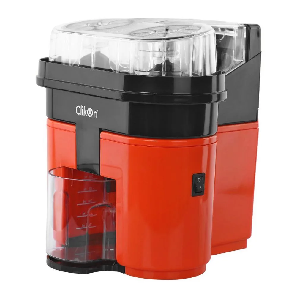 Side view of clikon 2-in-1 citrus juicer, 90w, ck-2258