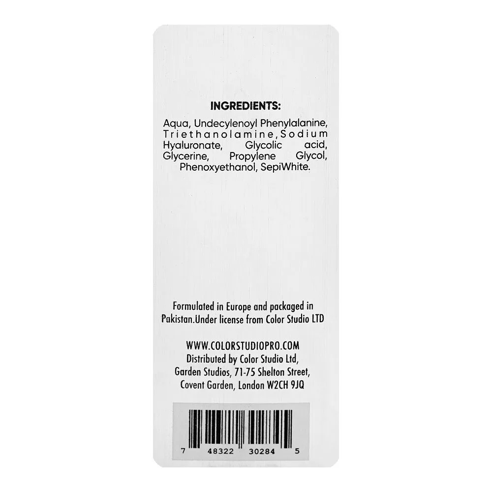 Comfortable casual color studio skin lightening lazr light booster serum, glycerin, glycolic acid, vegan, for radiant skin, 30ml