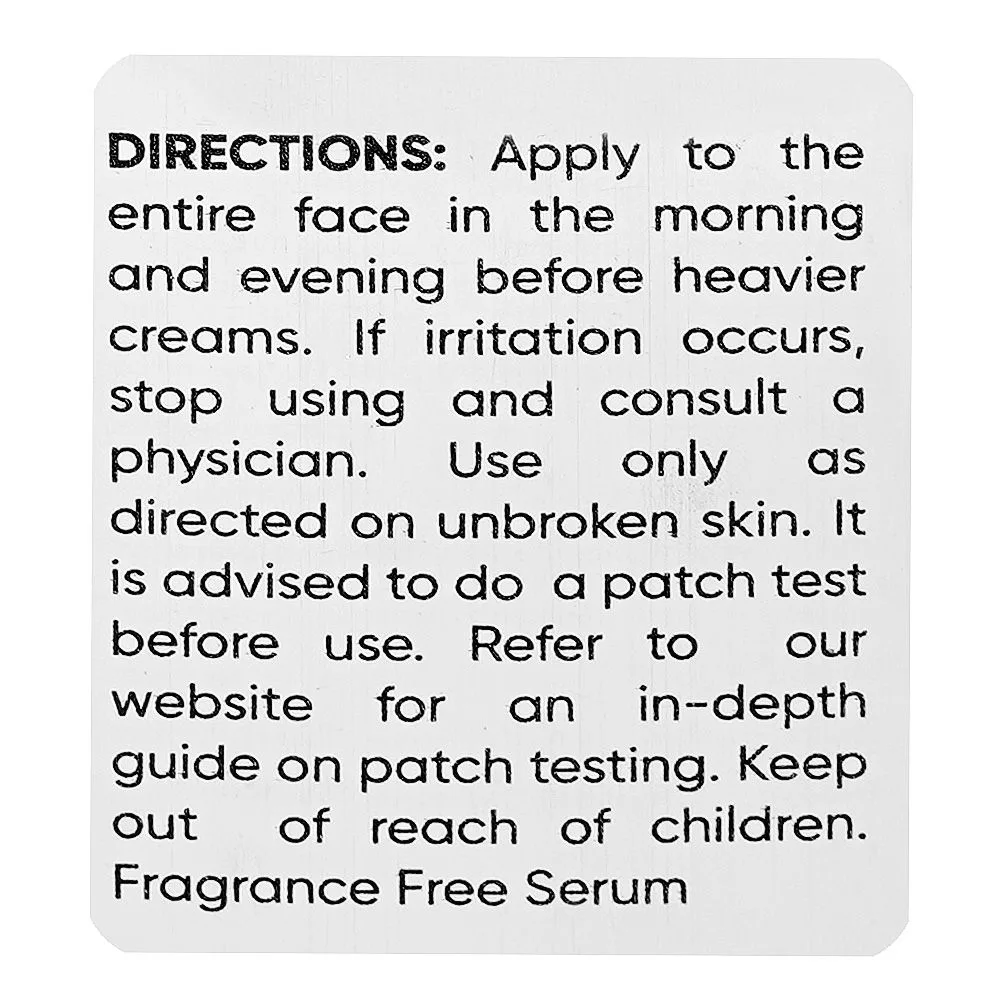 Close-up design of color studio skin lightening lazr light booster serum, glycerin, glycolic acid, vegan, for radiant skin, 30ml
