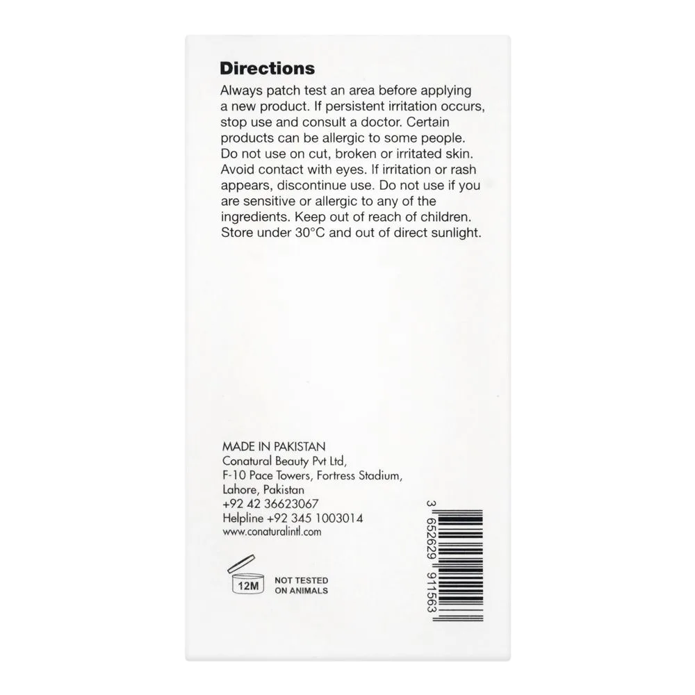 Side view of conatural super activs anti-aging skin serum, for all skin types, 30ml