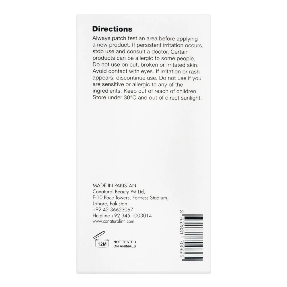 Side view of conatural super activs vitamin c skin serum, for all ski types, 30ml