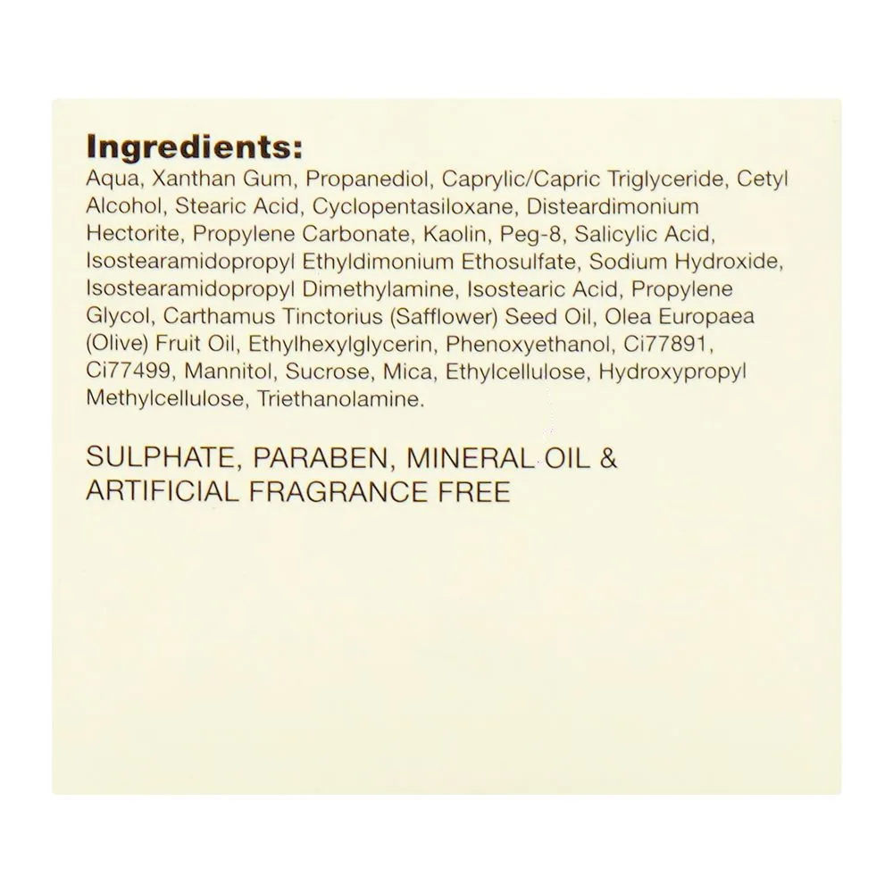 Comfortable casual conatural super activs whitening face mask, sulphate & paraben free, 50g