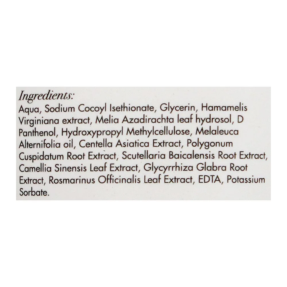 Comfortable casual conatural tea tree & neem face wash, 150ml
