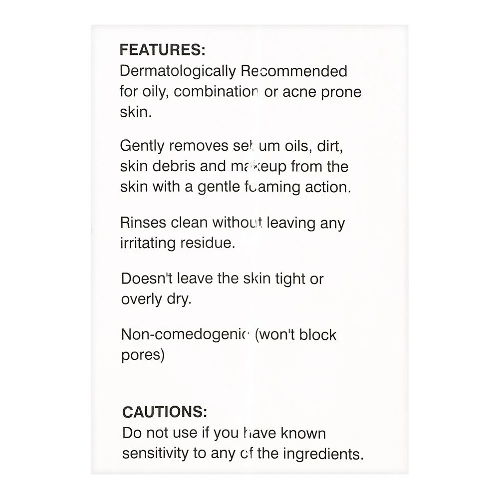 Close-up design of crystolite pharmaceuticals aklen foaming cleanser, for acne prone & oily skin, 120ml