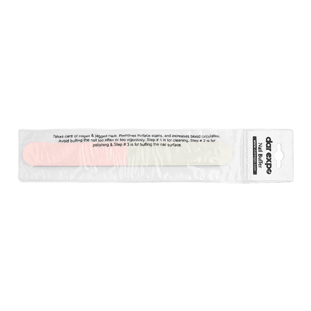 Comfortable casual dar expo nail buffer