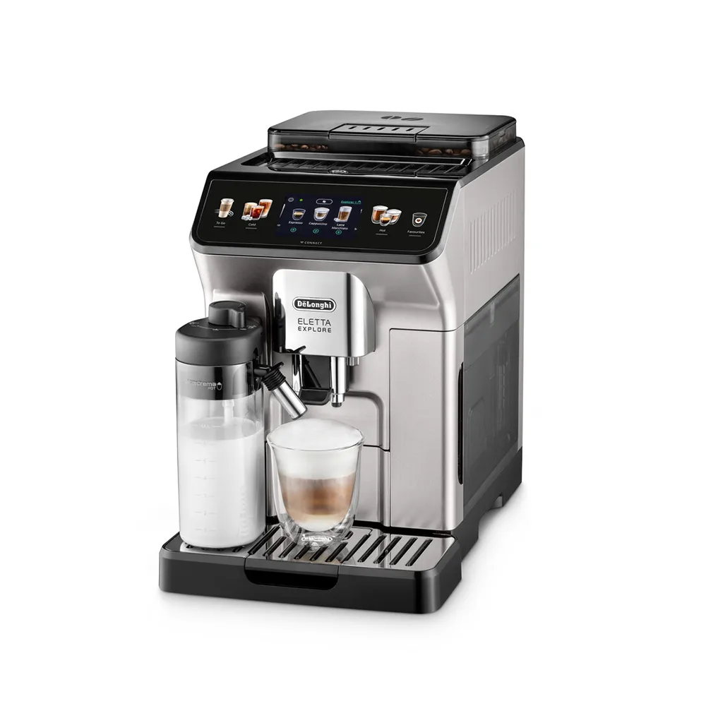 Comfortable casual delonghi eletta explore cold brew coffee machine, ecam450.65.s