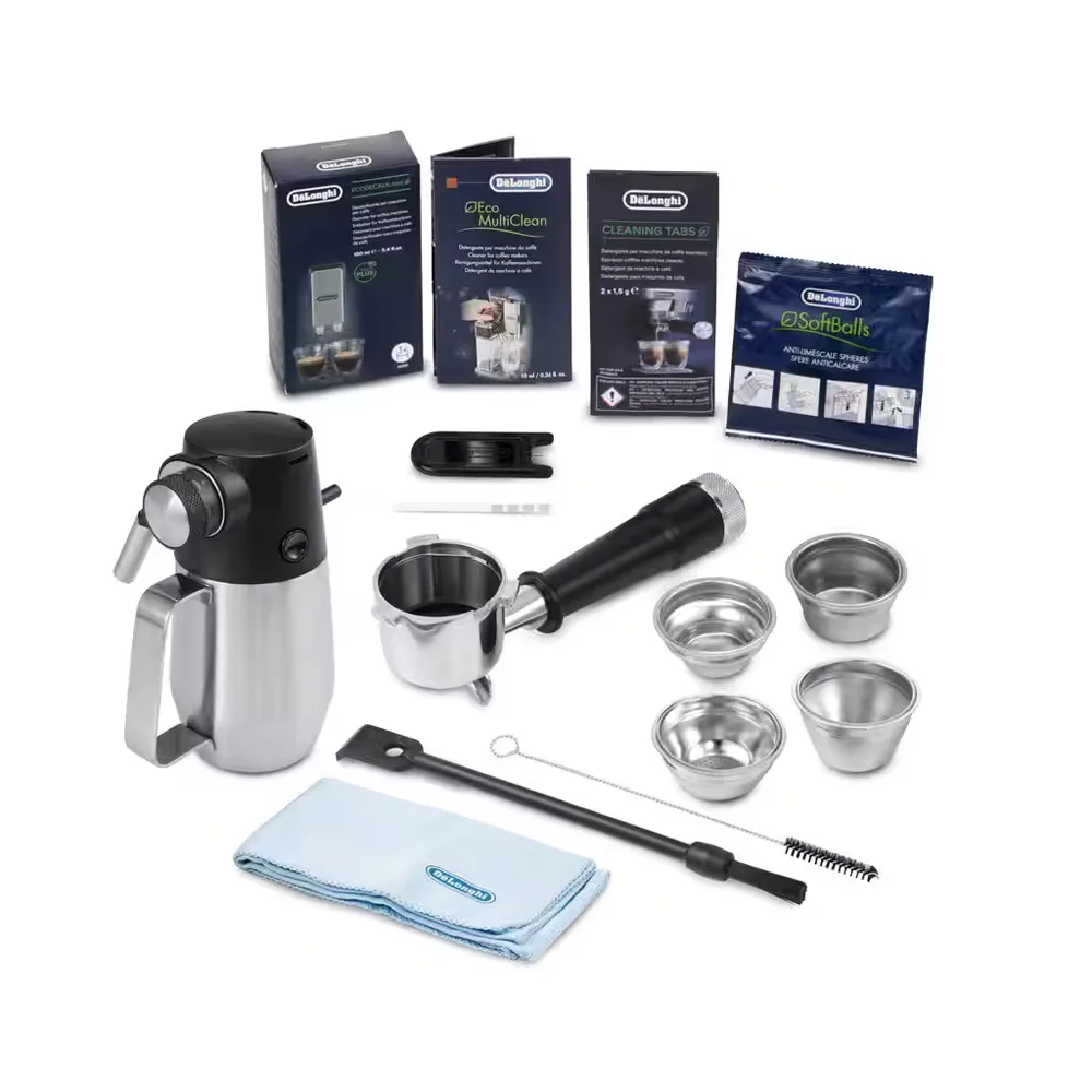 Lifestyle product image of delonghi la specialista maestro espresso & cold coffee extraction maker, 2.5 liters capacity, 1450w, 19 bar pressure, ec9885.m