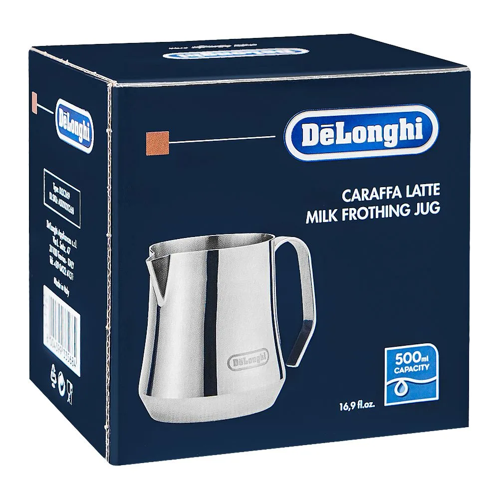 Comfortable casual delonghi milk frothing jug, 500ml, dlsc069