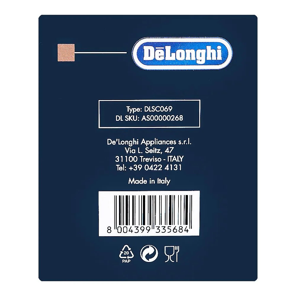 Close-up design of delonghi milk frothing jug, 500ml, dlsc069
