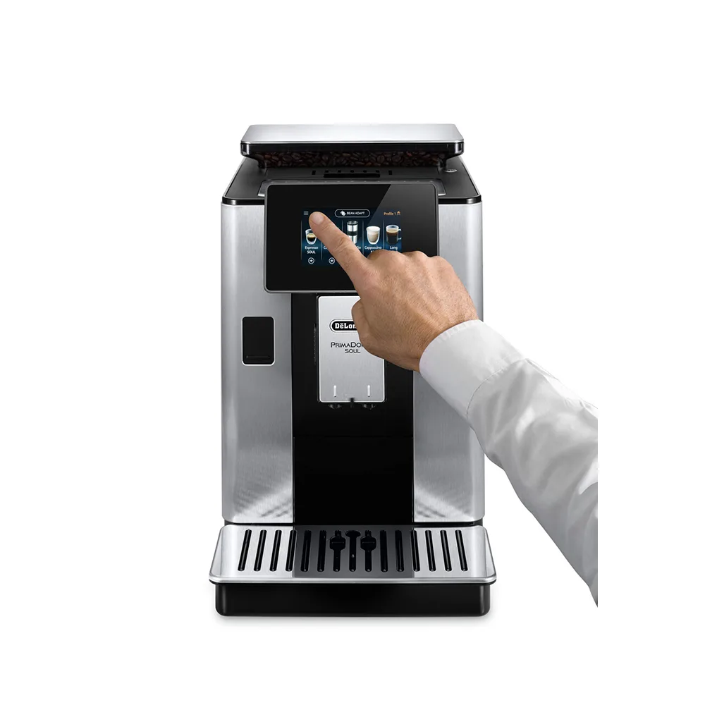 Premium everyday wear delonghi primadonna soul automatic coffee machine with lattecrema system, ecam610.75.mb