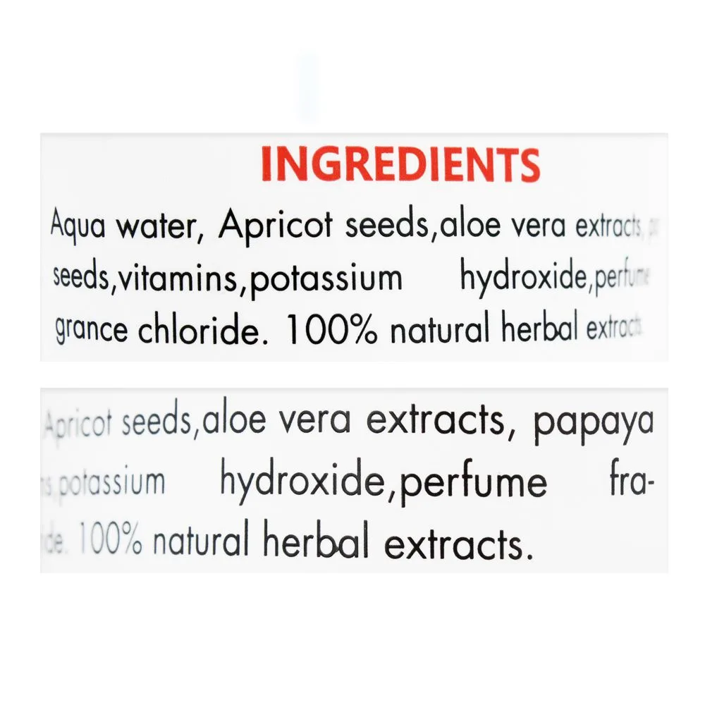 Comfortable casual derma shine sea kelp & aloe vera pedi scrub, 200g