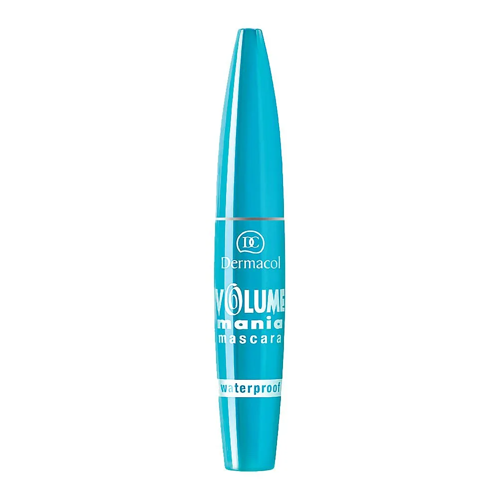 Side view of dermacol volume mania waterproof mascara, 9ml