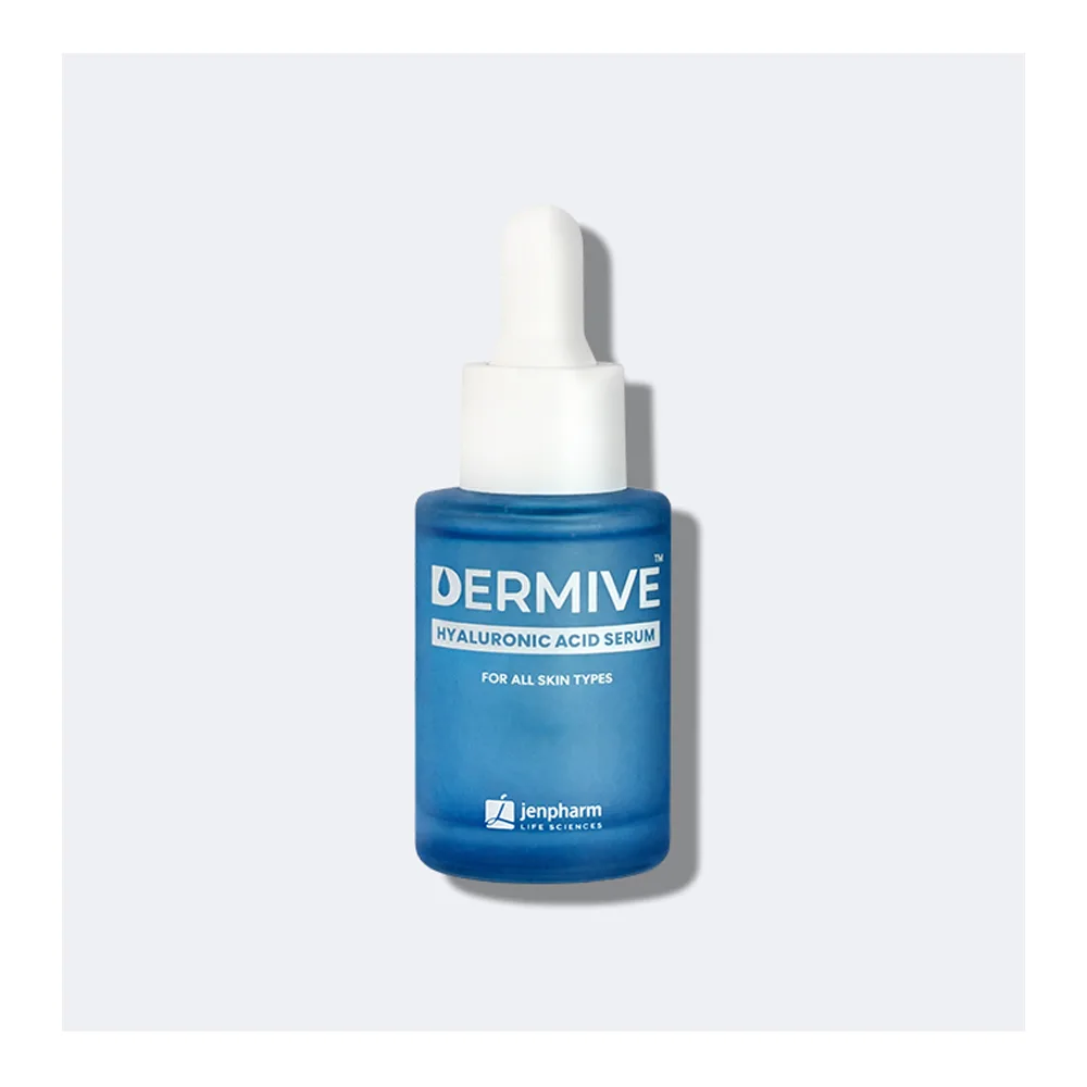 Dermive Hyaluronic Acid Serum, For All Skin Types, 20ml