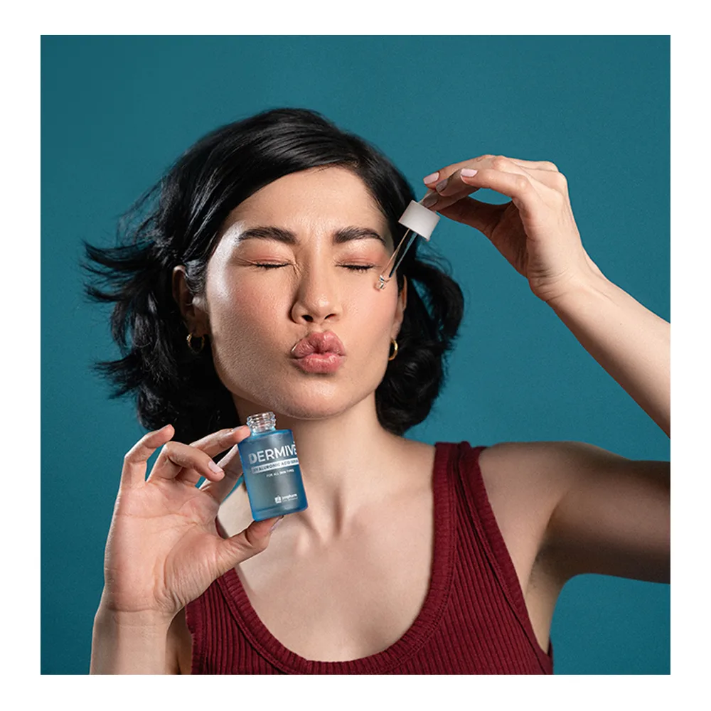 Comfortable casual dermive hyaluronic acid serum, for all skin types, 20ml