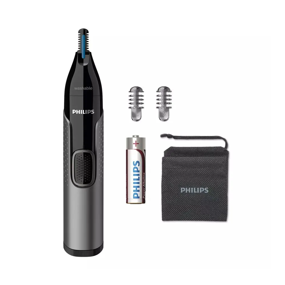 Front angle of detail and nose trimmers - shavers & trimmers - men's care - health & beauty