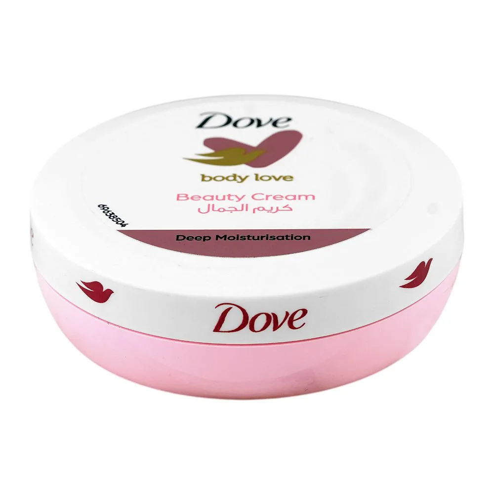 Dove Body Love Deep Moisturization Beauty Cream, Cacao Seed Butter, 75ml