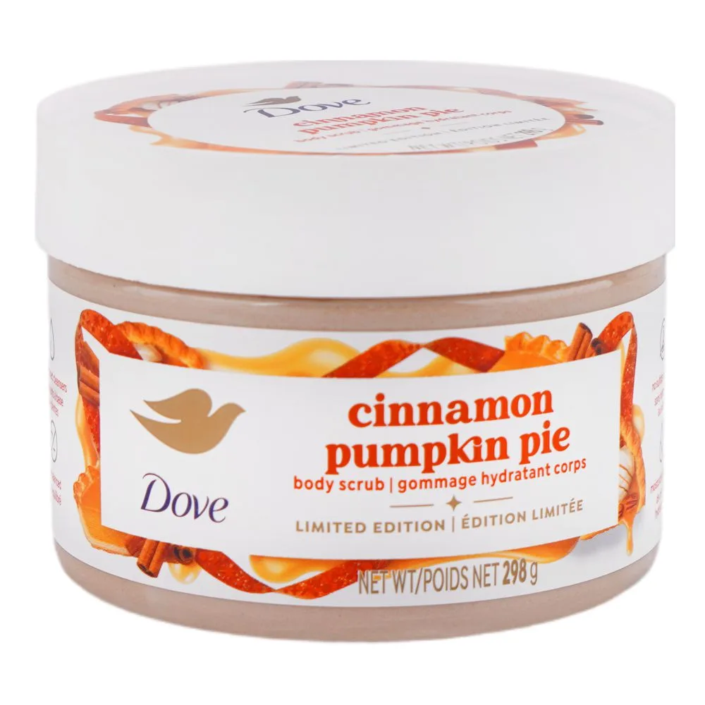 Dove Cinnamon Pumpkin Pie Limited Edition Body Scrub, 298g