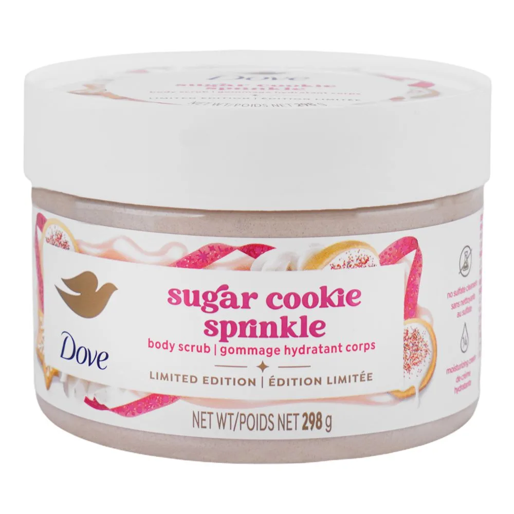 Dove Sugar Cookie Sprinkle Limited Edition Body Scrub, 298g